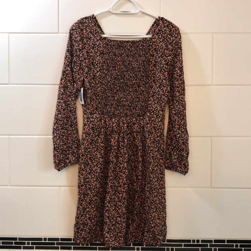 NWT Old Navy floral dress ruched back size small - Picture 4 of 6